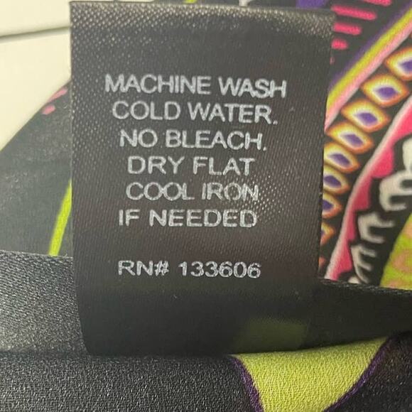 Ashley Stewart Plus Size 22/24 Polyester Lightweight Geometric Cardigan Coverup - Picture 6 of 6